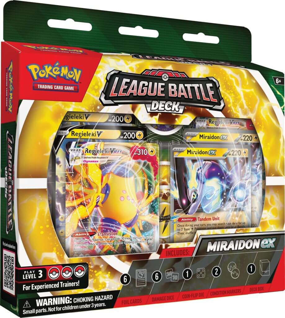 Pokemon TCG - Miraidon ex (League Battle Deck)