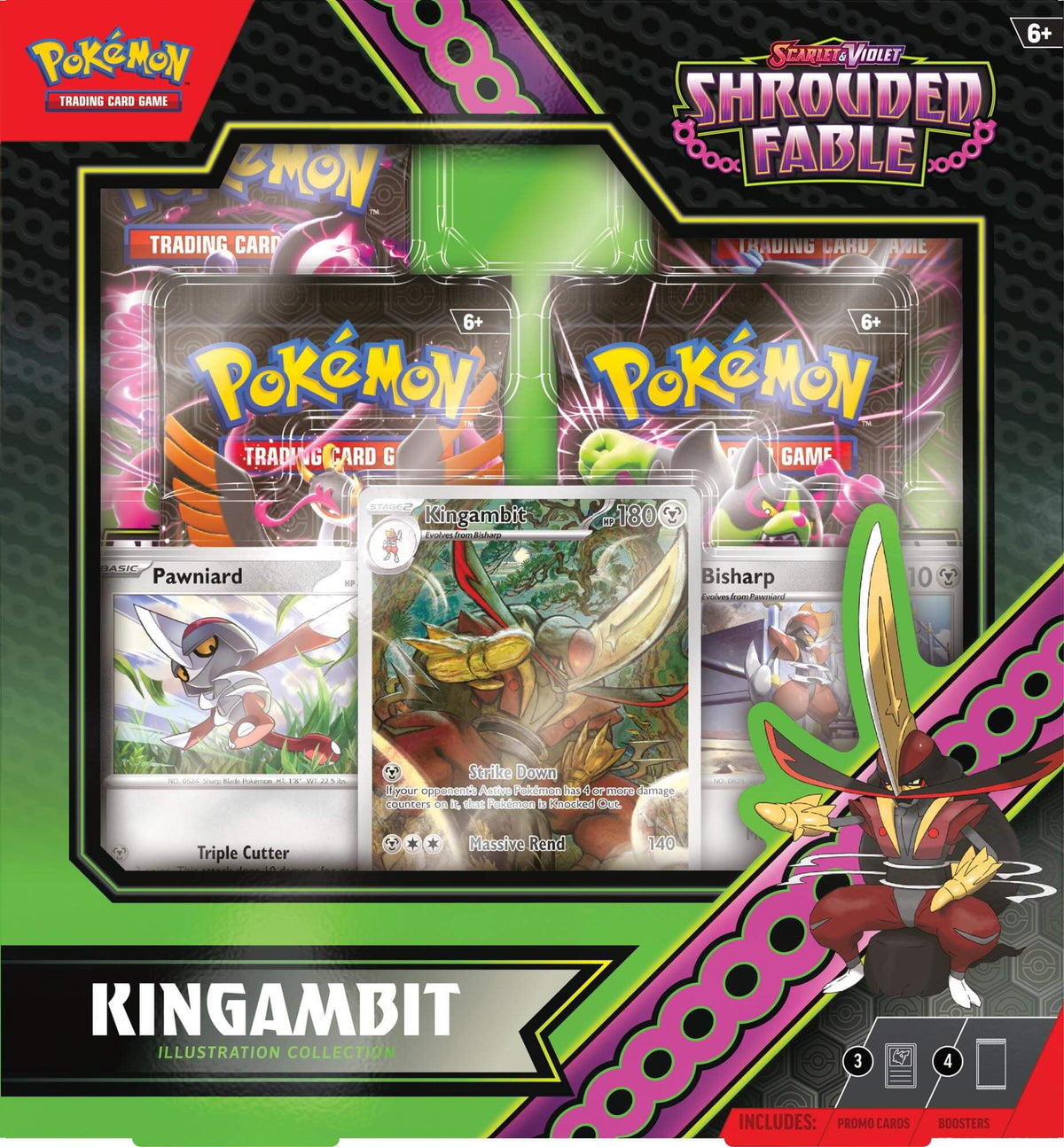 Pokemon TCG: Scarlet & Violet- Shrouded Fable (Kingambit Illustration Collection)