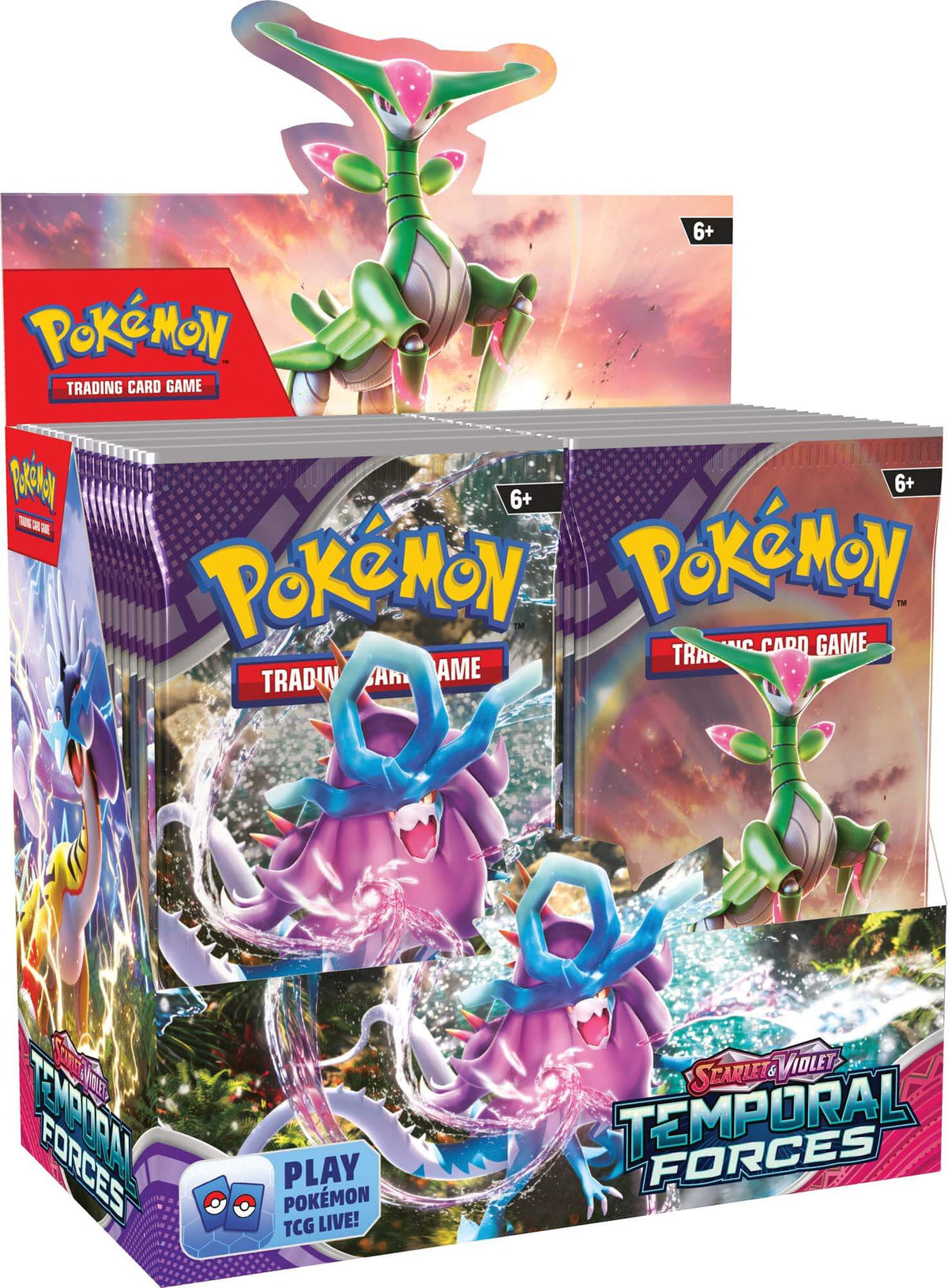 Pokemon TCG: Scarlet & Violet—Temporal Forces (Booster Box)