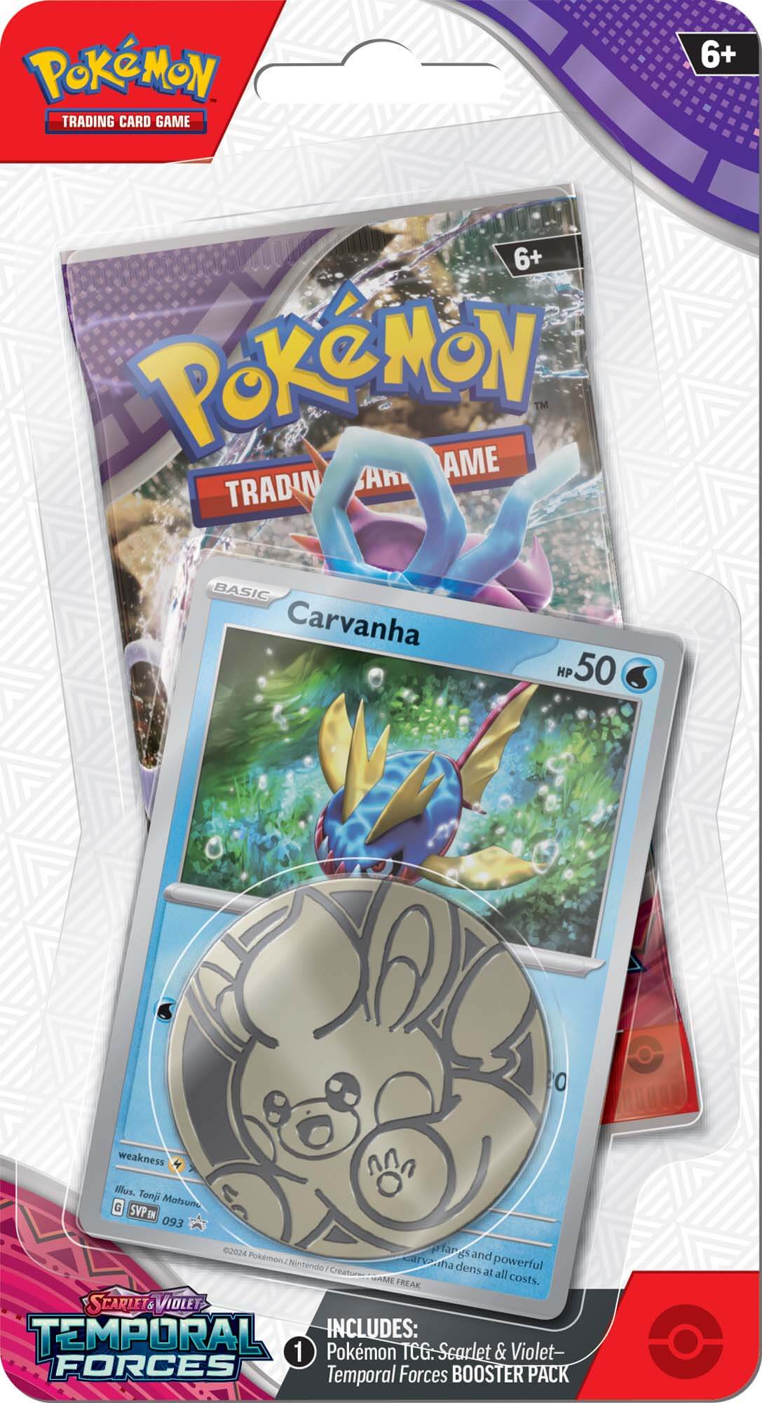 Pokemon TCG: Scarlet & Violet - Temporal Forces (Checklane Booster)