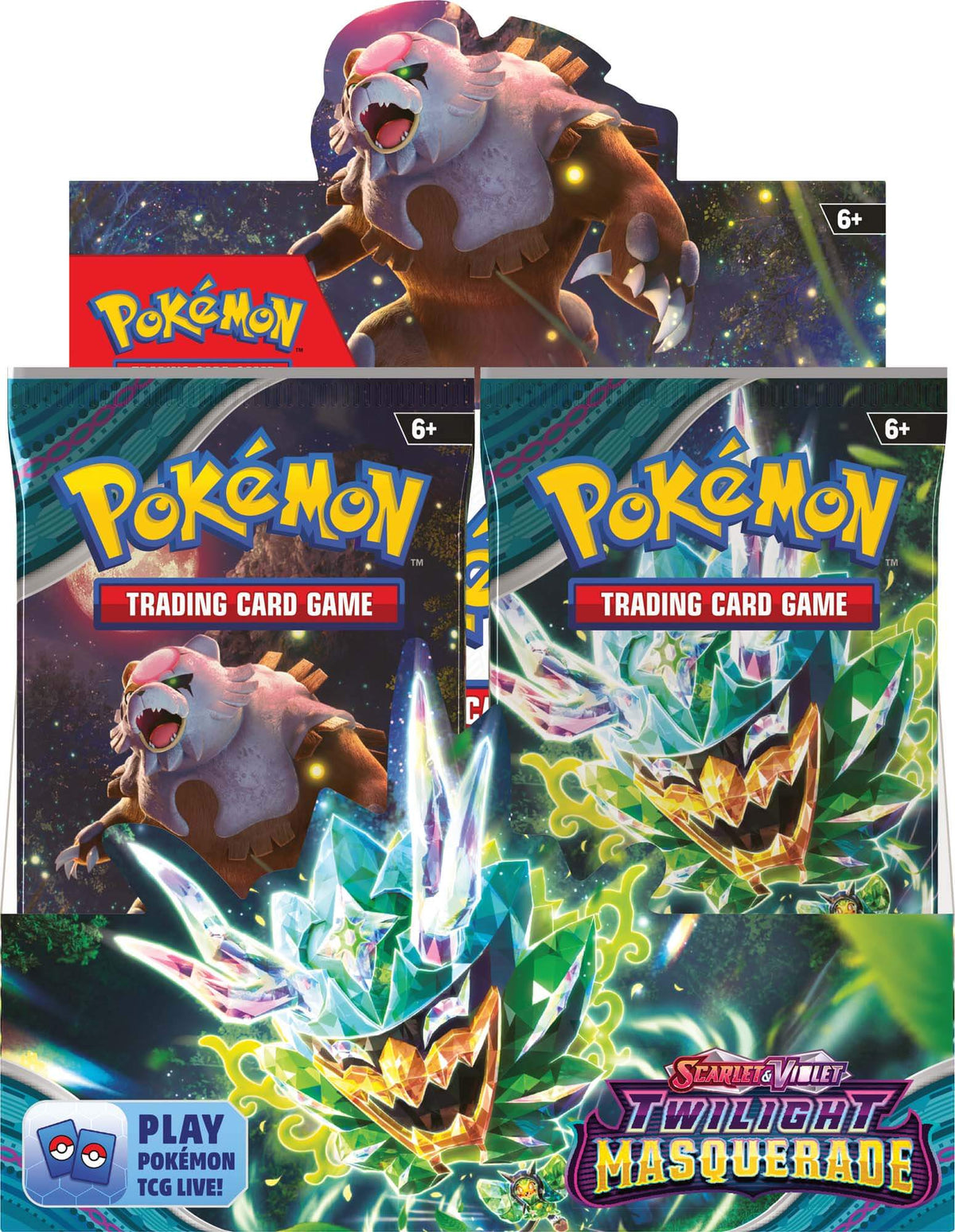 Pokemon TCG: Scarlet & Violet—Twilight Masquerade (Booster Box)