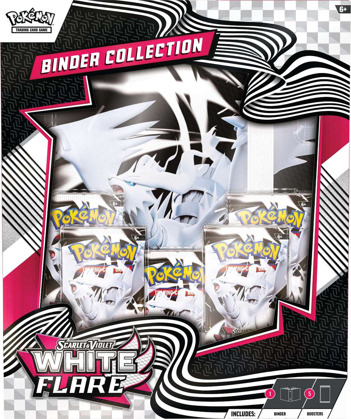 Pokemon TCG: Scarlet & Violet—White Flare Binder Collection