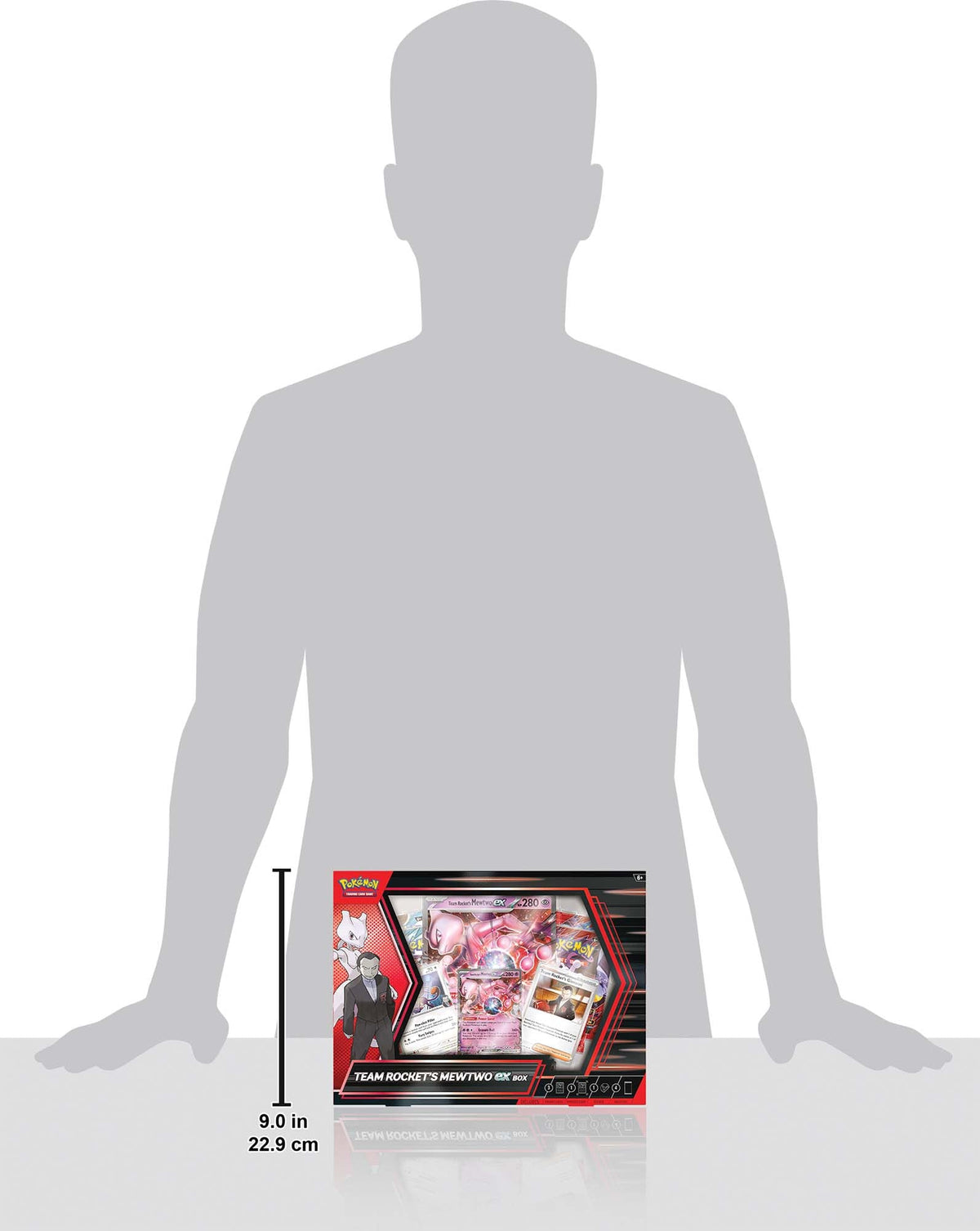Pokemong TCG: Team Rocket's Mewtwo ex Box
