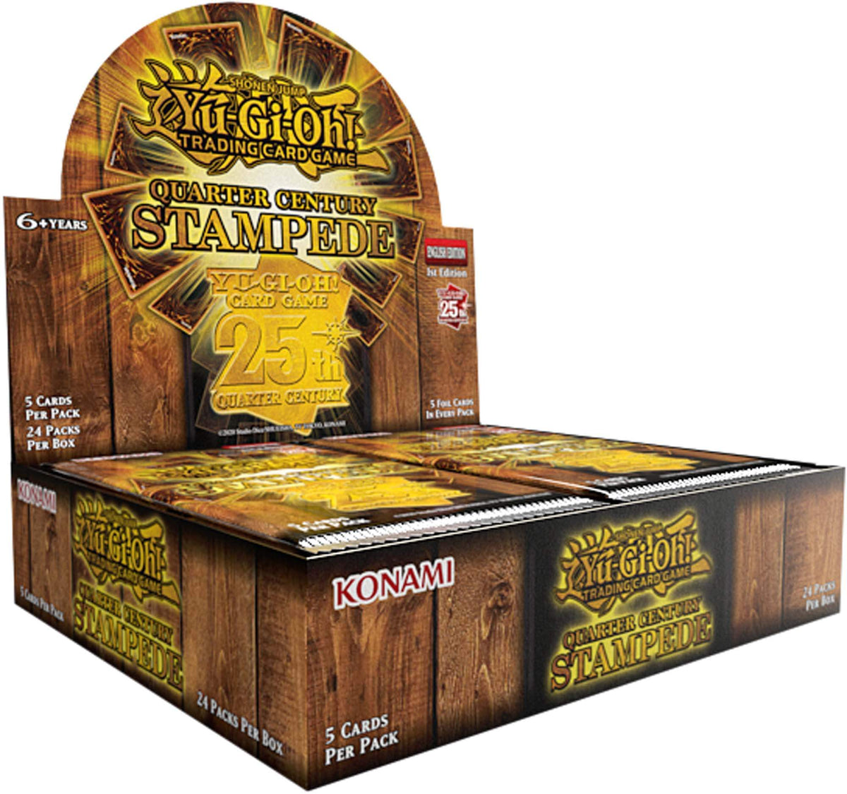Yu-Gi-Oh! TCG - Quarter Century Stampede (24 Booster Pack Box)