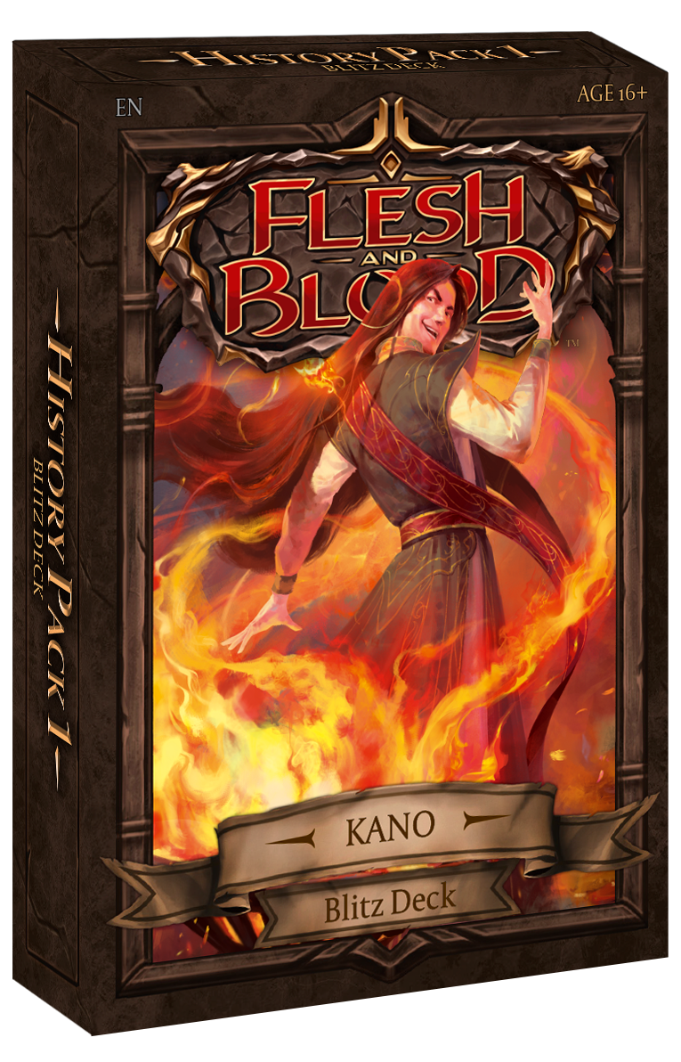 Flesh and Blood: History Pack 1 – Blitz Deck Box