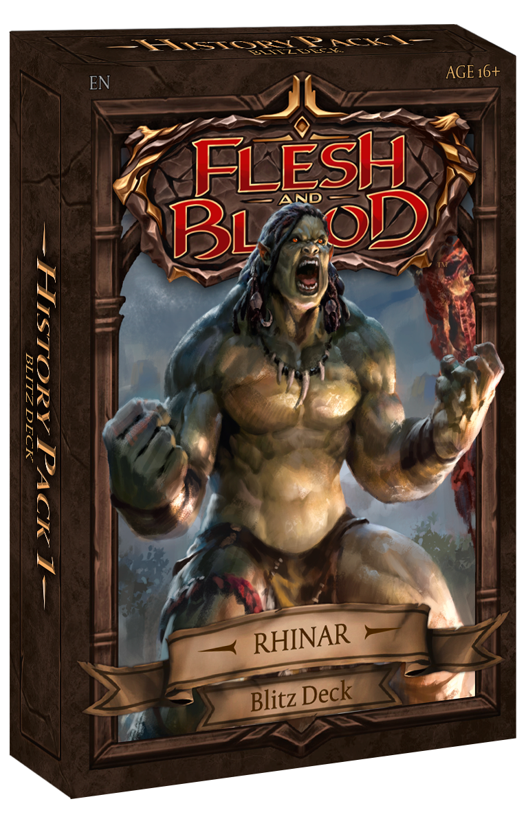 Flesh and Blood: History Pack 1 – Blitz Deck Box