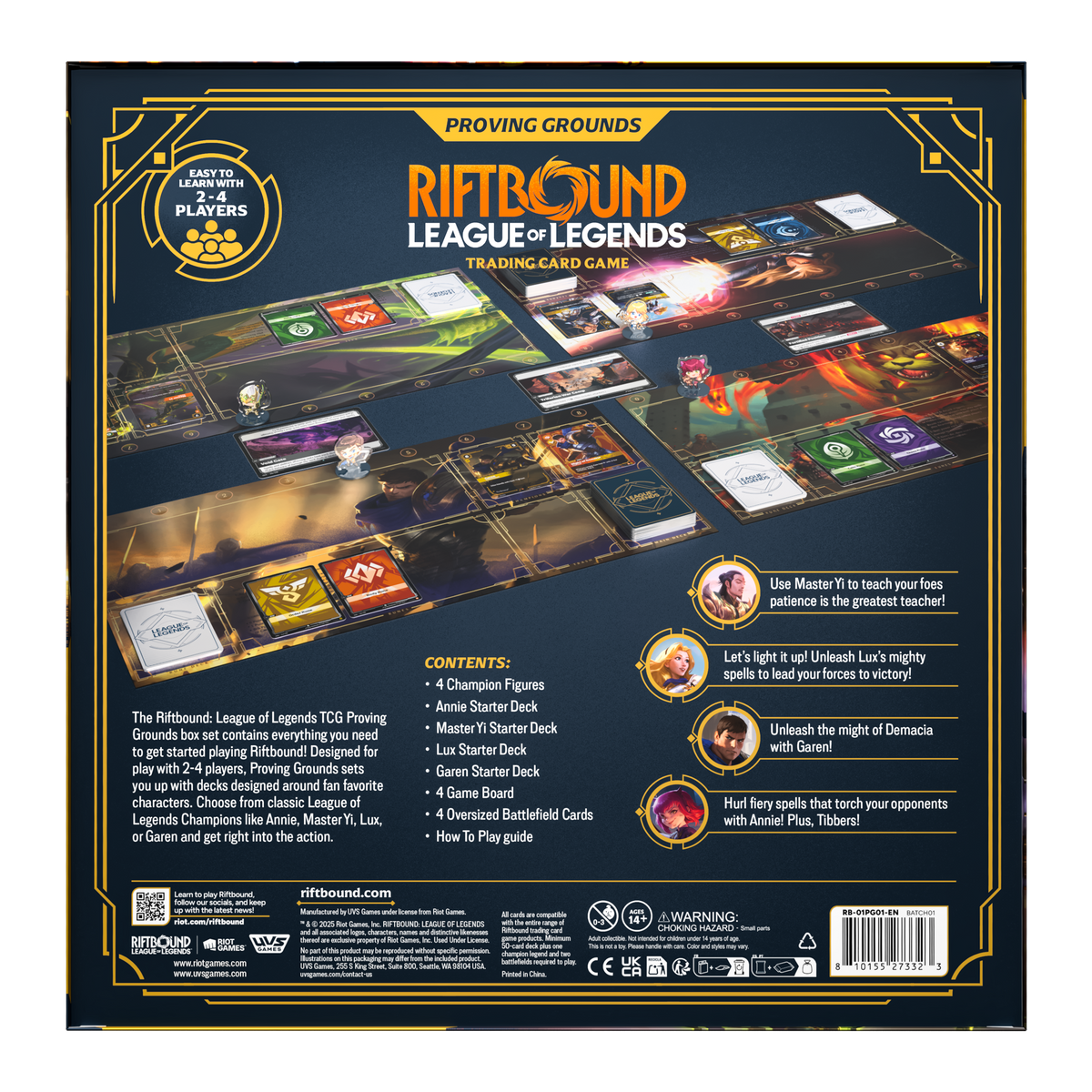 Riftbound League of Legends TCG: Proving Grounds