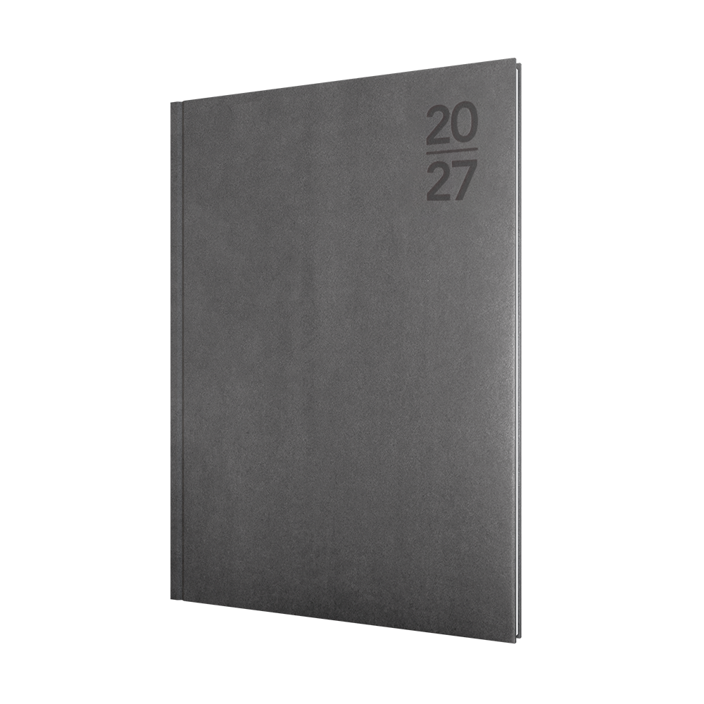 Collins 2027 Calendar Year Diary - Silhouette S5100 A5 DTP Charcoal
