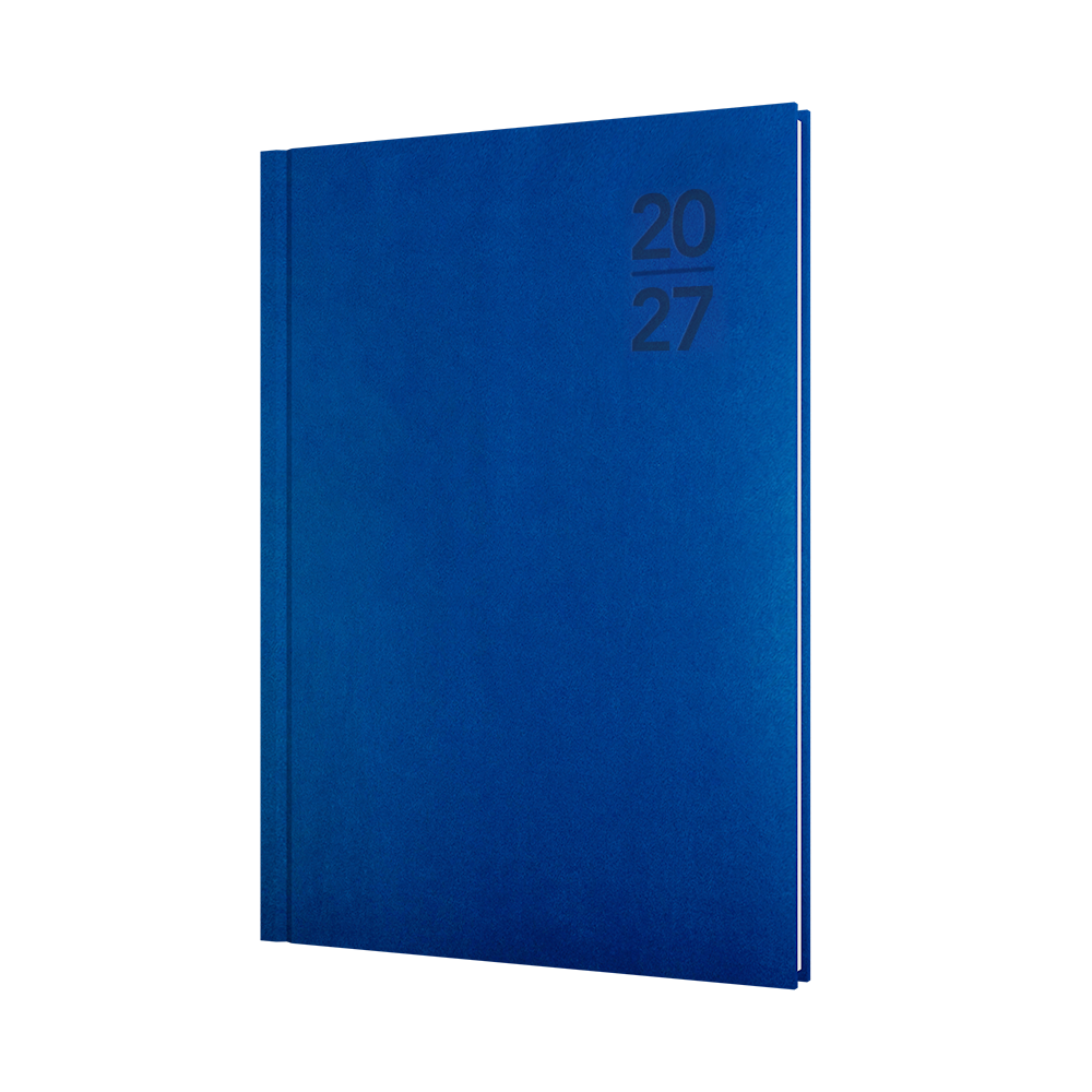 Collins 2027 Calendar Year Diary - Silhouette S5700 A5 WTV Navy
