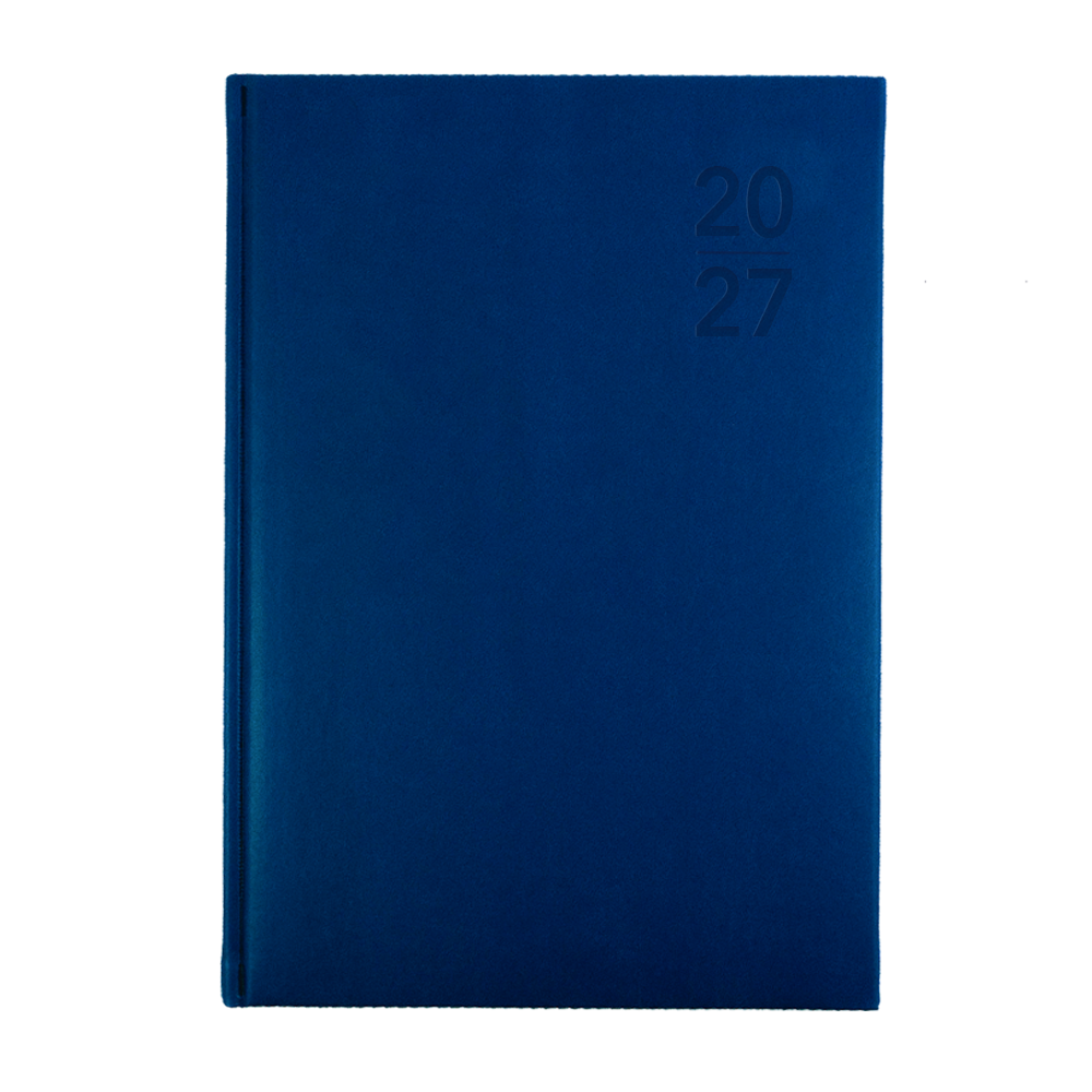 Collins 2027 Calendar Year Diary - Silhouette S5700 A5 WTV Navy