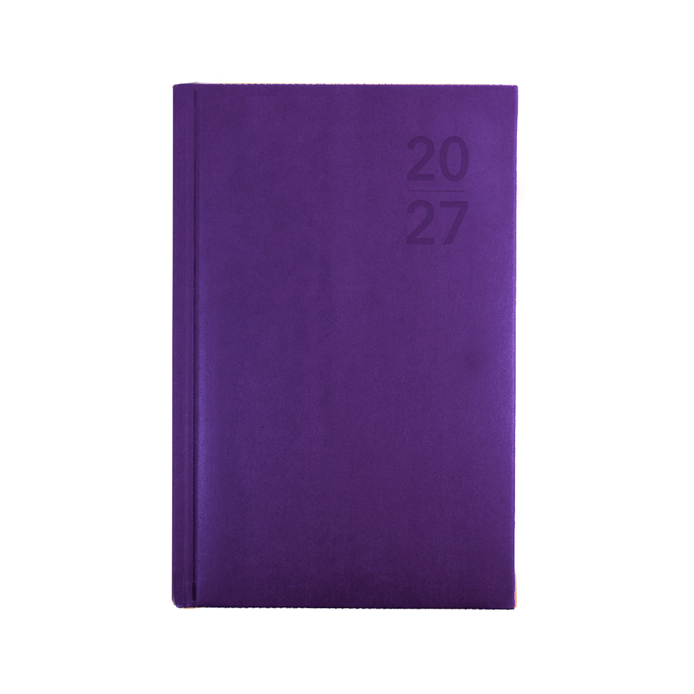 Collins 2027 Calendar Year Diary - Silhouette S6700 B7R WTV Purple