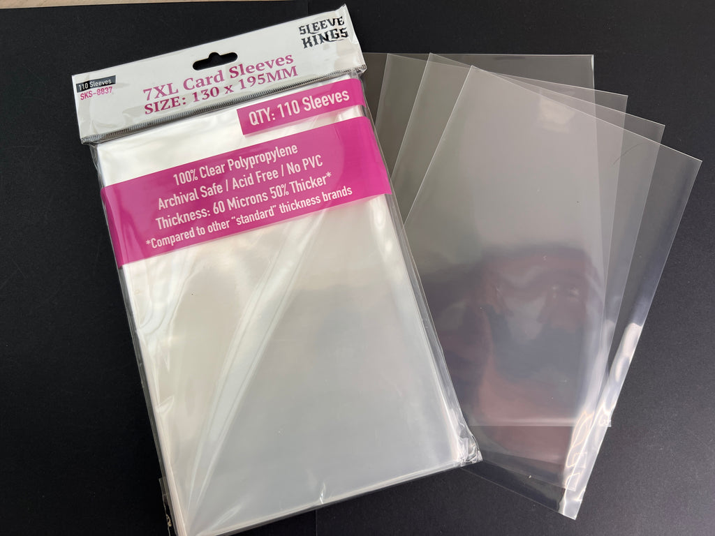 Sleeve Kings 7XL Card Sleeves - 130 x 195mm
