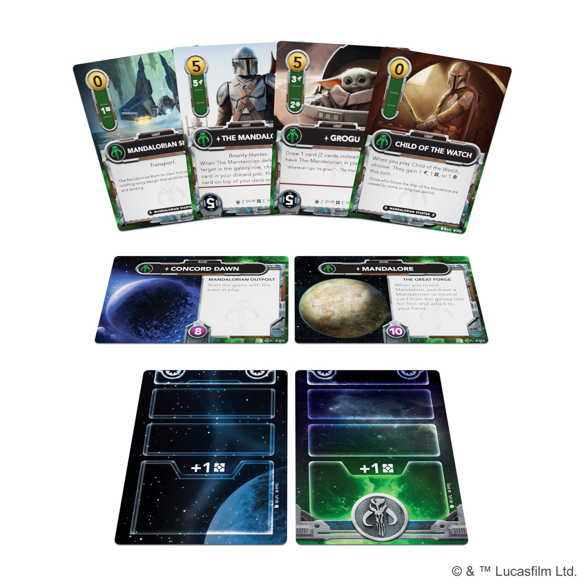 Star Wars: The Deckbuilding Game - Mandalorian Faction Pack