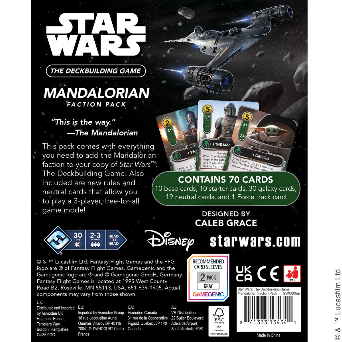 Star Wars: The Deckbuilding Game - Mandalorian Faction Pack