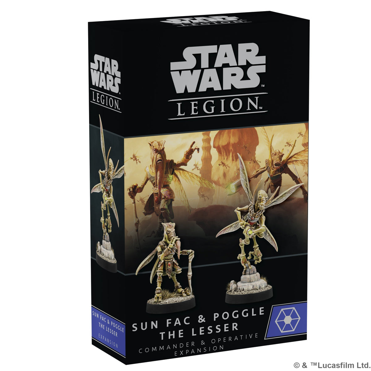 Sun Fac & Poogle the Lesser - Commander & Operative Expansion (Star Wars Legion)