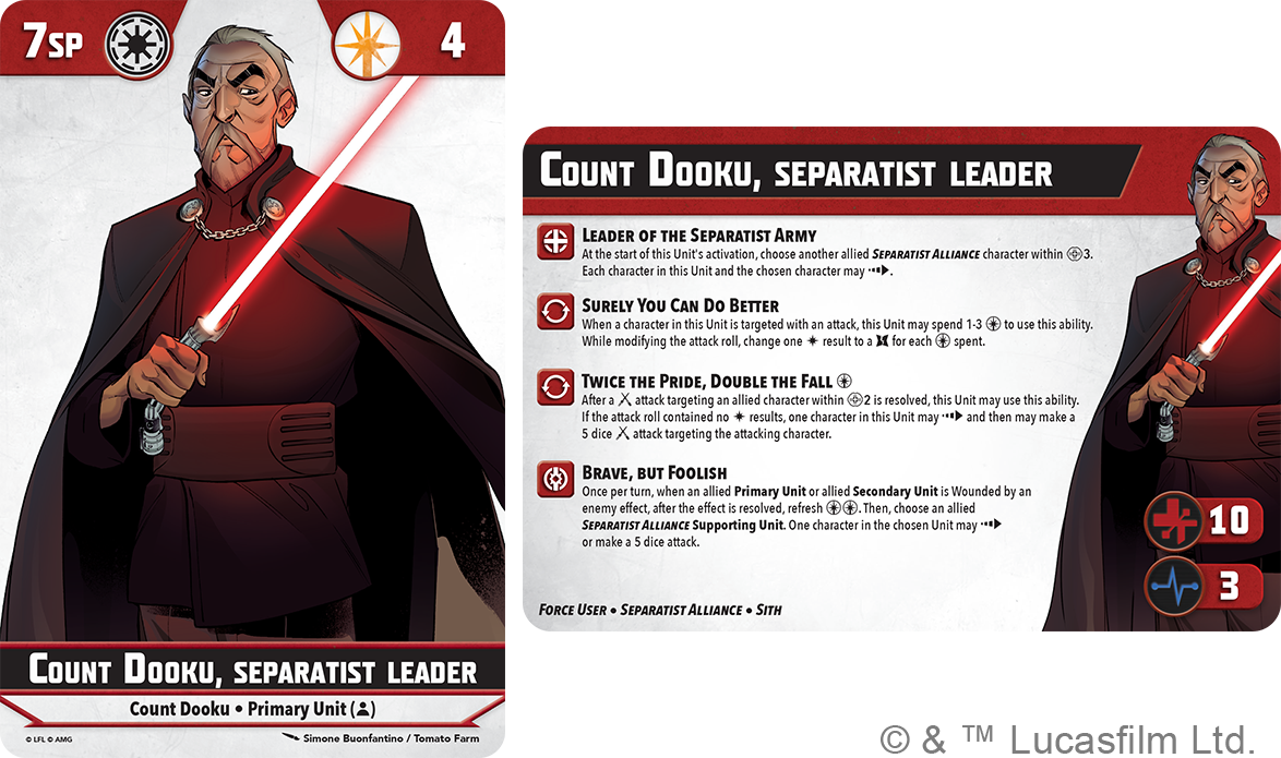 Twice the Pride: Count Dooku Squad Pack (Star Wars: Shatterpoint)
