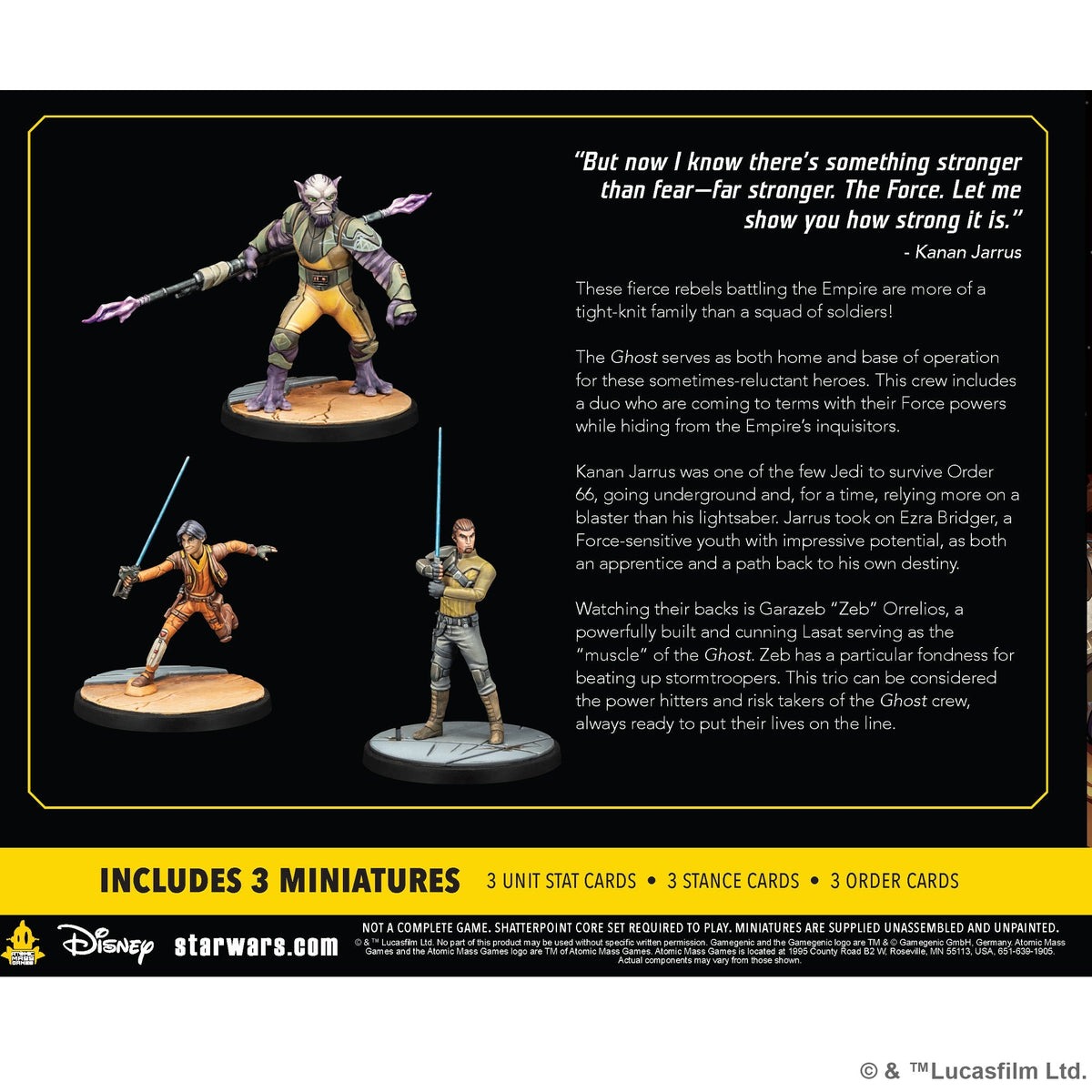 Stronger Than Fear Squad Pack (Star Wars: Shatterpoint)