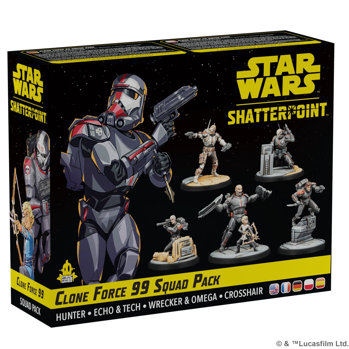 Clone Force 99 Squad Pack (Star Wars: Shatterpoint)