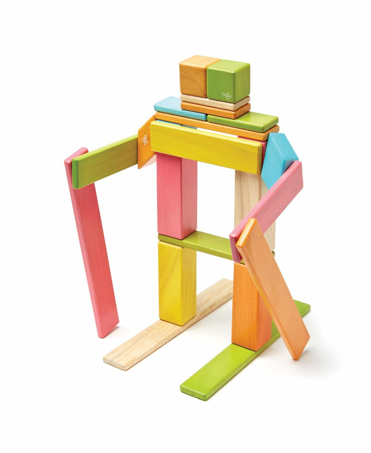 Tegu Magnetic Wooden Blocks - Classics 24 Pieces