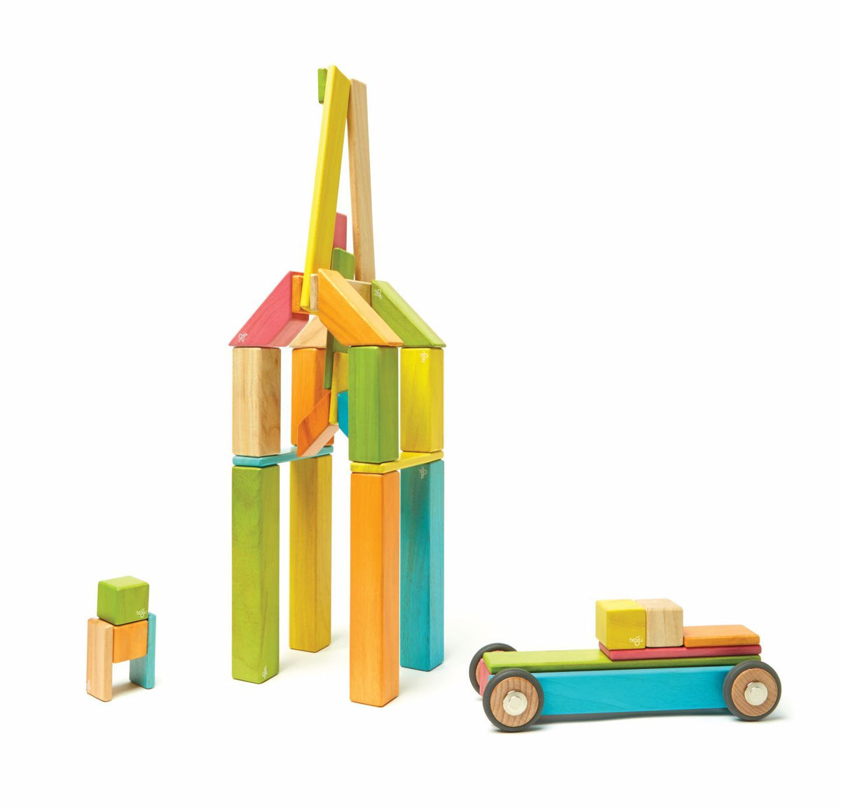 Tegu Magnetic Wooden Blocks - Classics 42 Pieces