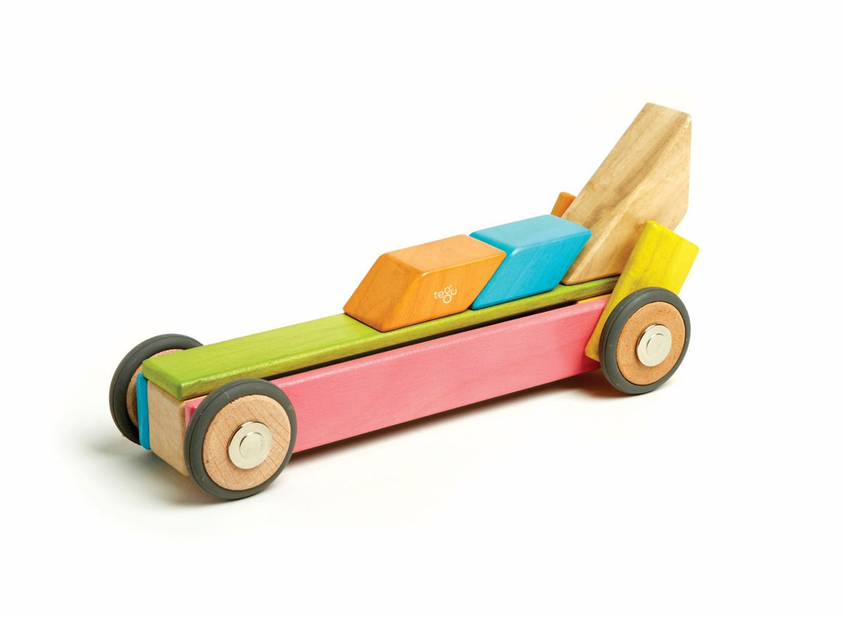Tegu Magnetic Wooden Blocks - Classics 42 Pieces