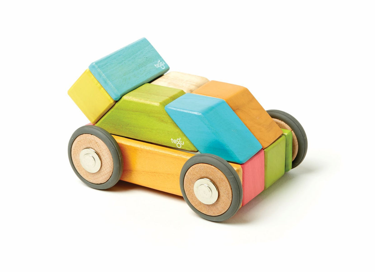 Tegu Magnetic Wooden Blocks - Classics 42 Pieces