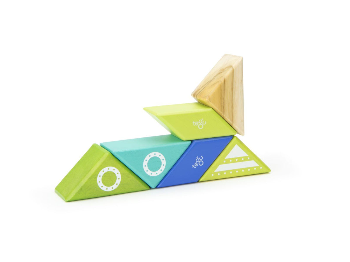 Tegu Magnetic Wooden Blocks - Travel Pals - Spaceship