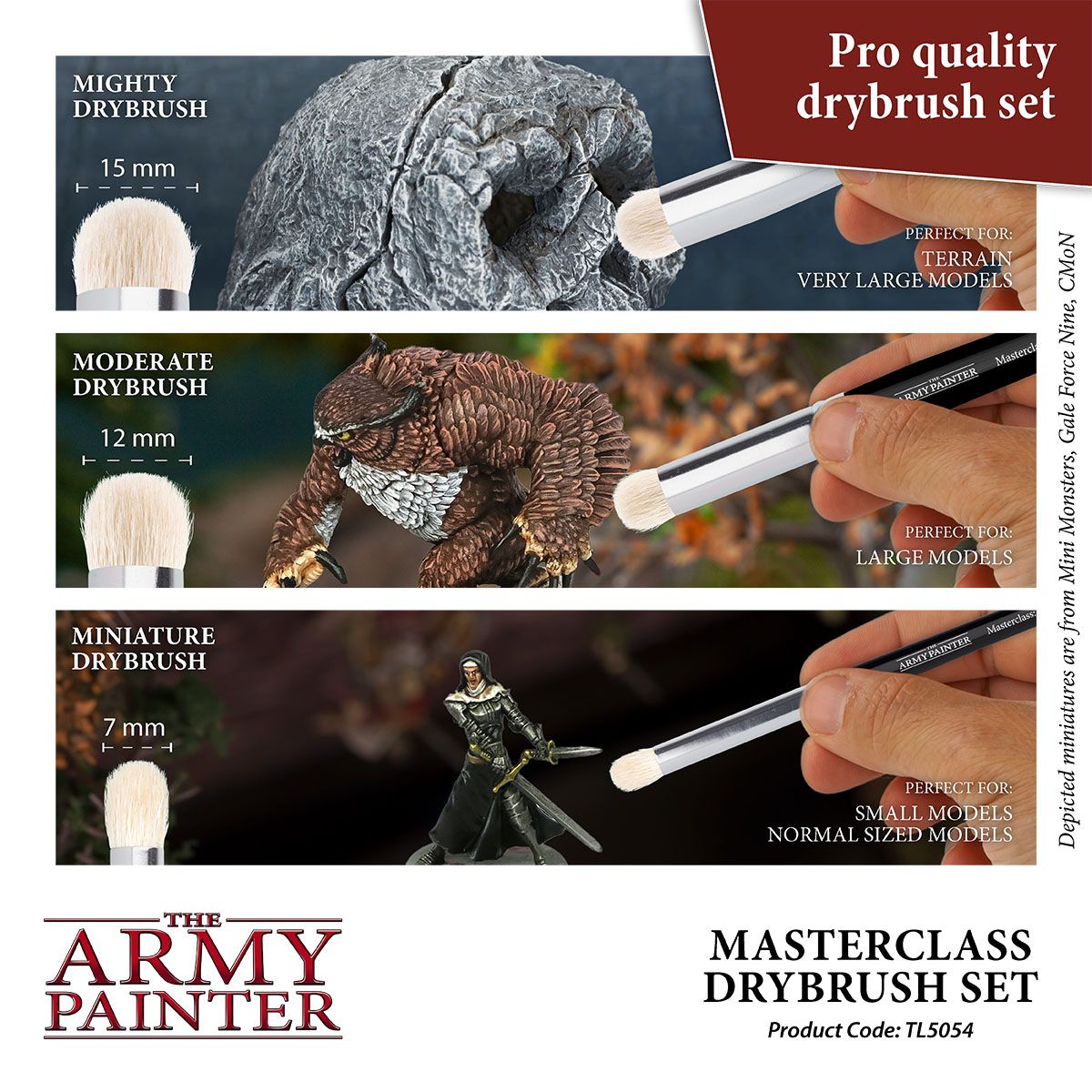 Masterclass Drybrush Set (The Army Painter)