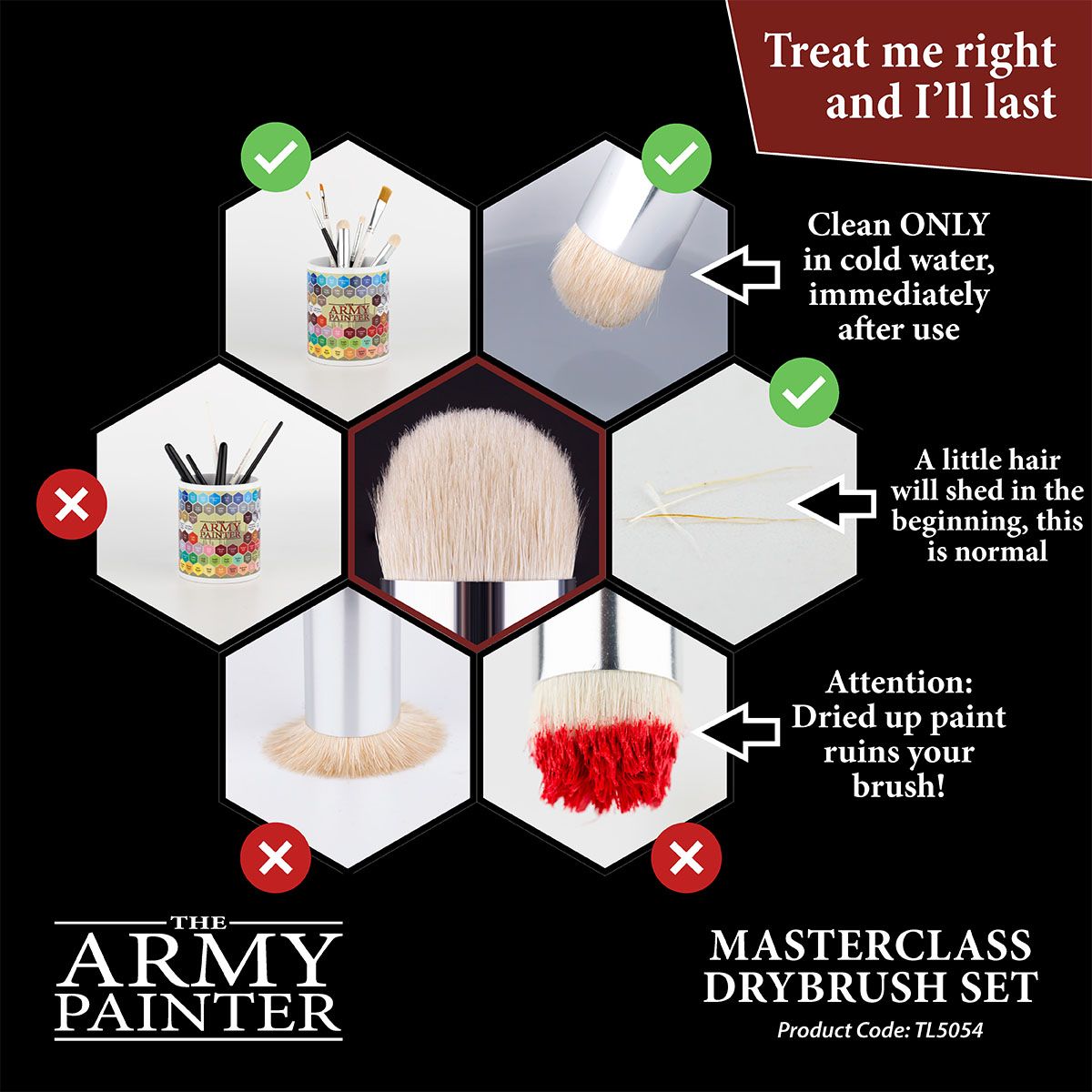 Masterclass Drybrush Set (The Army Painter)