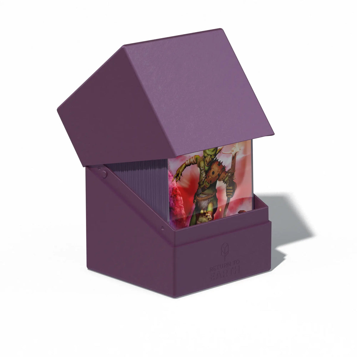 Ultimate Guard Boulder 100+ Return to Earth Deck Box - Purple