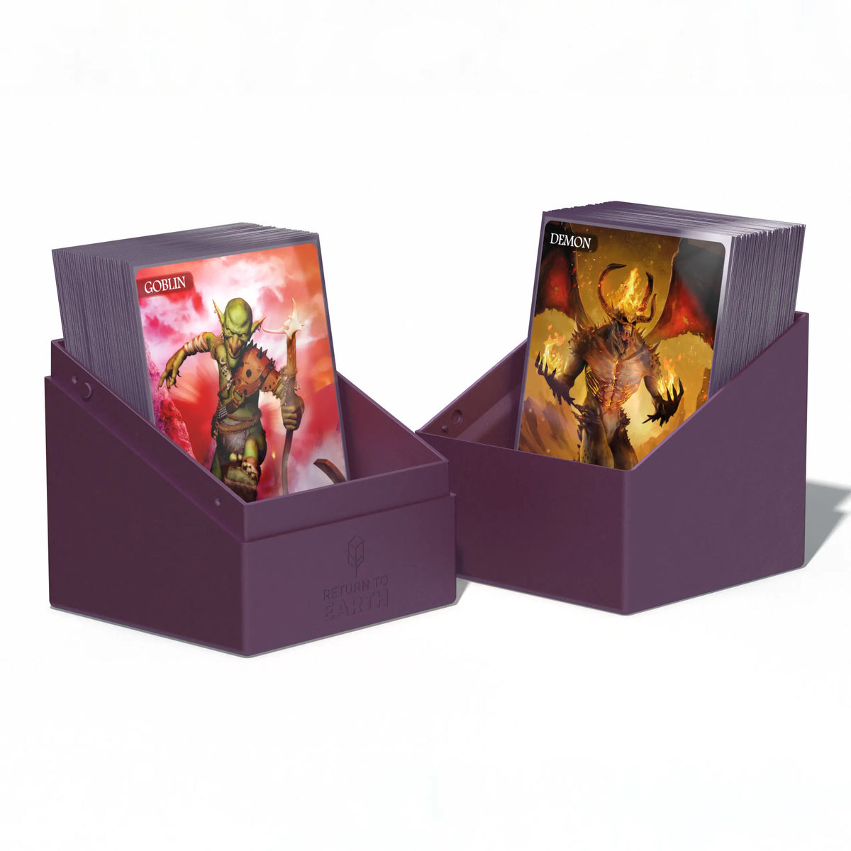 Ultimate Guard Boulder 100+ Return to Earth Deck Box - Purple