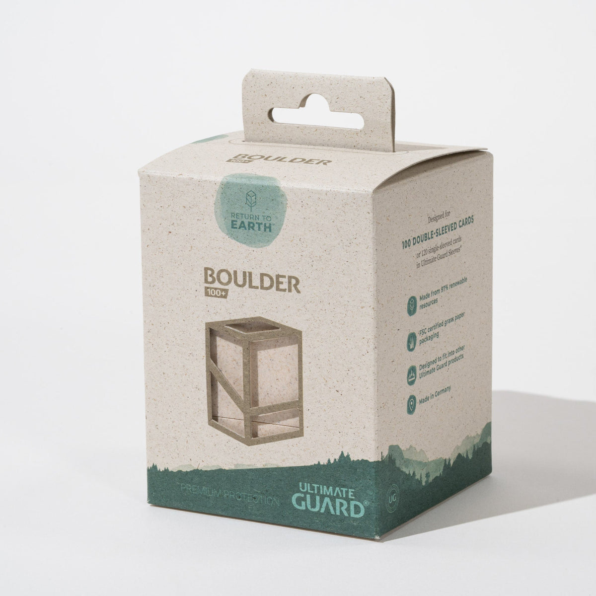 Ultimate Guard Boulder 100+ Return to Earth Deck Box - Natural