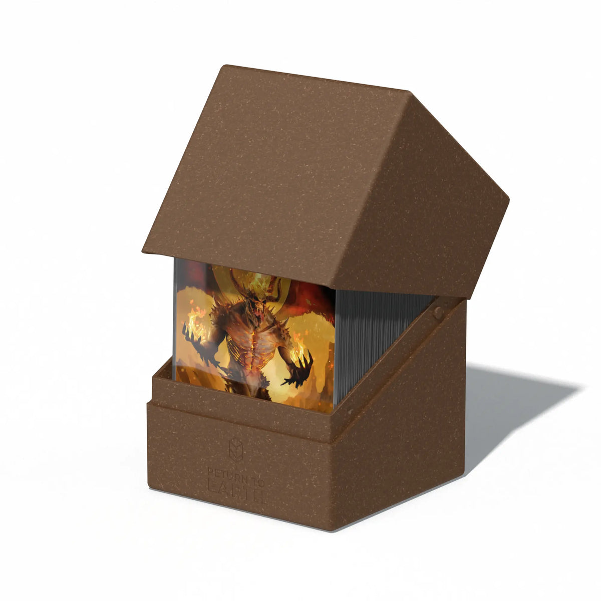 Ultimate Guard Boulder 100+ Return to Earth Deck Box - Brown