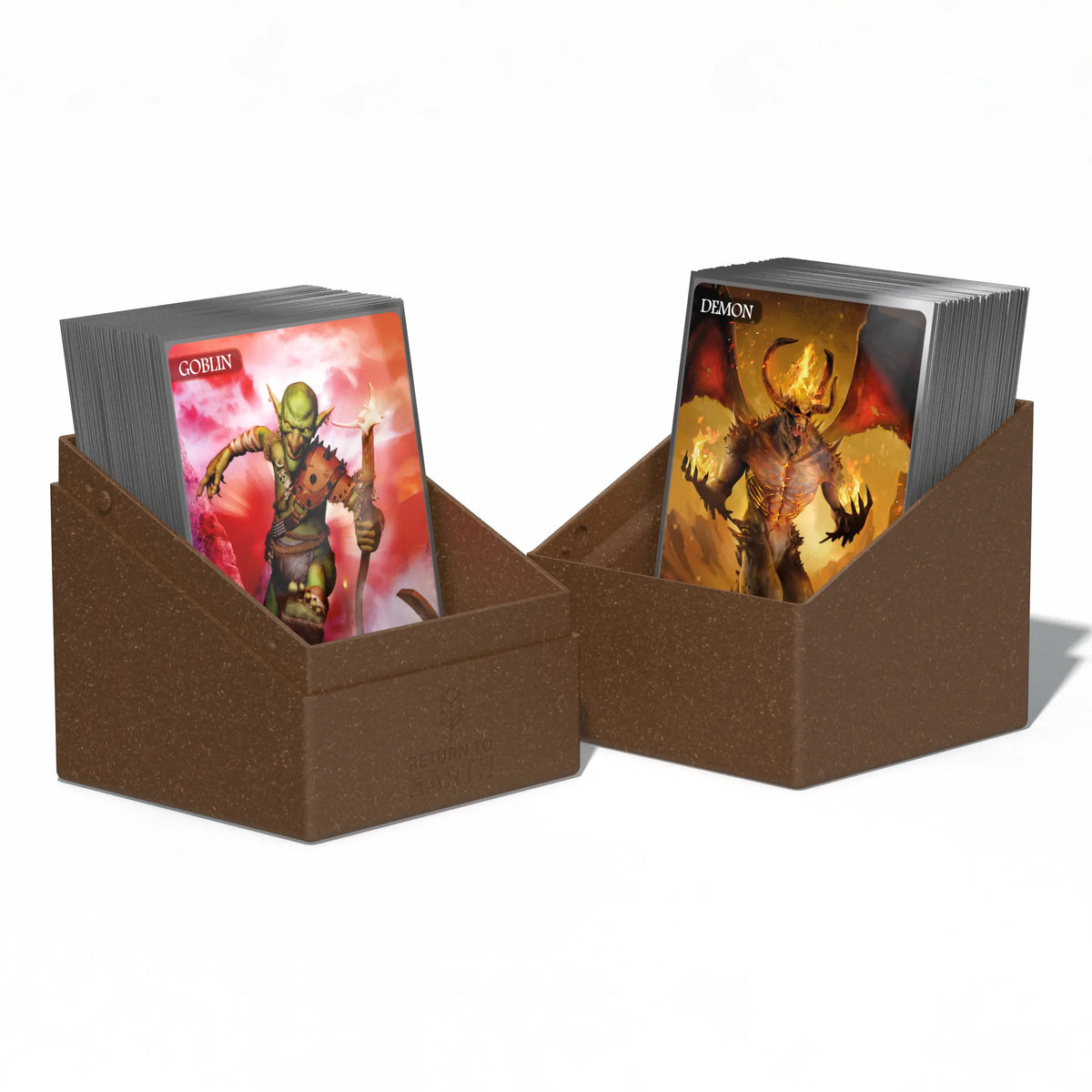 Ultimate Guard Boulder 100+ Return to Earth Deck Box - Brown