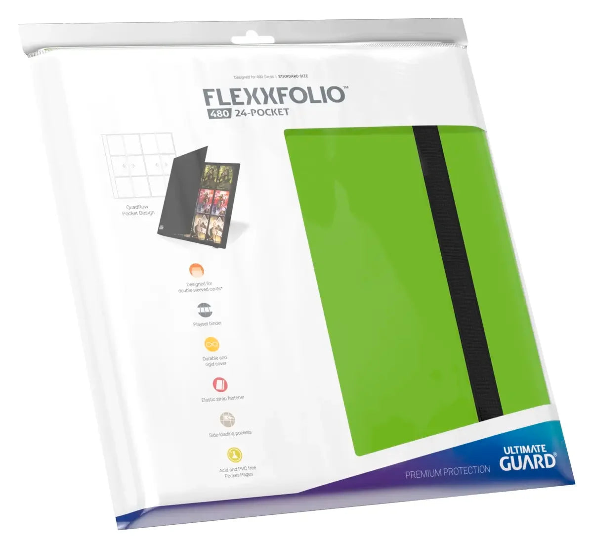 Ultimate Guard Flexxfolio 480 Folder - Light Green