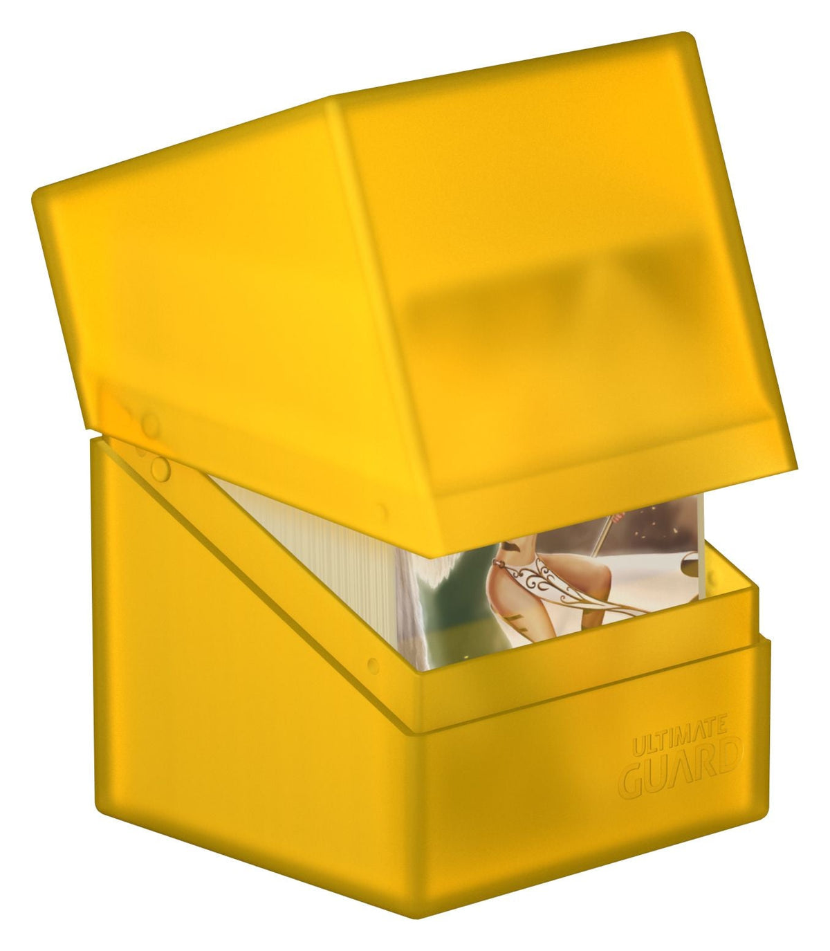 Ultimate Guard Boulder 100+ Deck Box - Amber