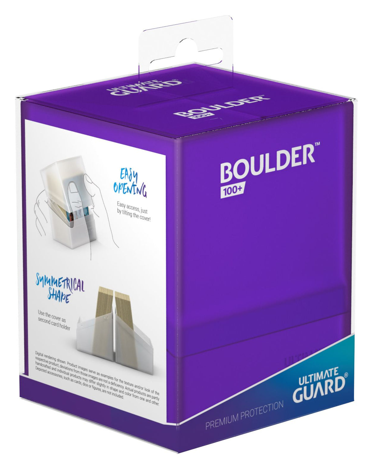 Ultimate Guard Boulder 100+ Deck Box - Amethyst