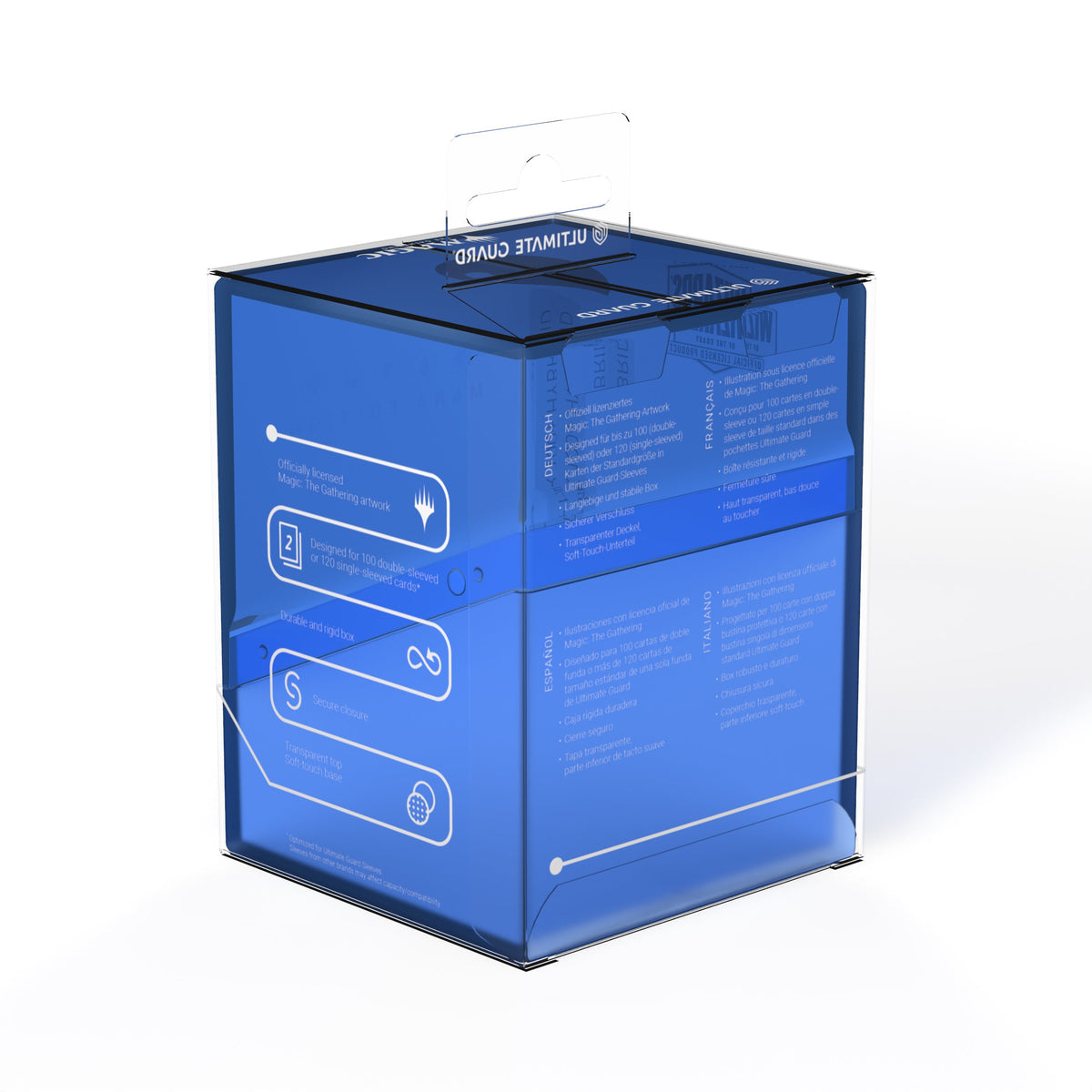 Ultimate Guard Boulder 100+ Hybrid Deck Box - Island (MTG: Mana Edition)