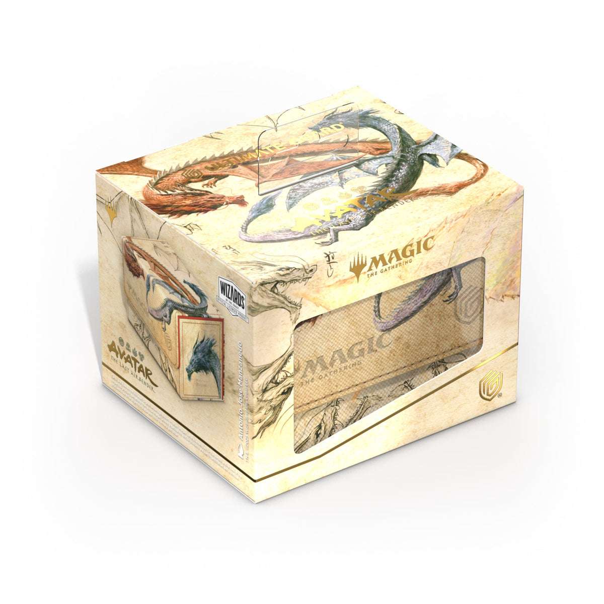 Ultimate Guard: XenoSkin Sidewinder 100+ Deck Box - Ran and Shaw (MTG: Avatar)