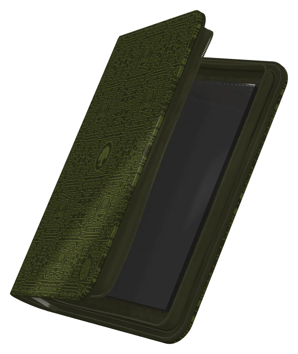 Ultimate Guard: XenoSkin Zipfolio 160 - Green Mana (MTG: Avatar)