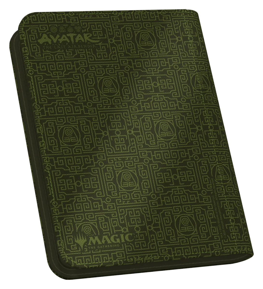 Ultimate Guard: XenoSkin Zipfolio 160 - Green Mana (MTG: Avatar)