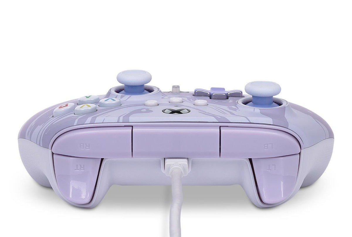 PowerA Enhanced Wired Controller for Xbox Series X|S - Lavender Swirl
