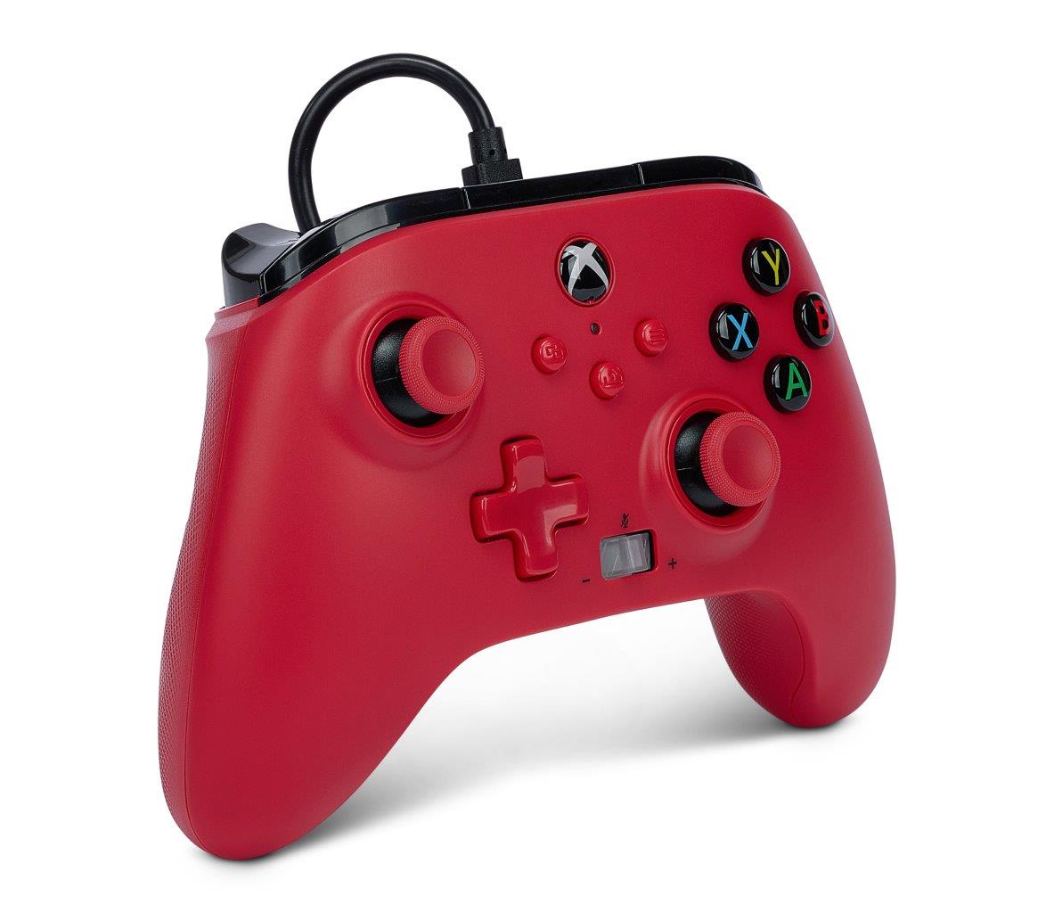 PowerA Enhanced Wired Controller for Xbox Series X|S - Artisan Red