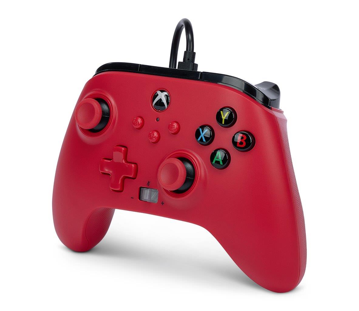 PowerA Enhanced Wired Controller for Xbox Series X|S - Artisan Red