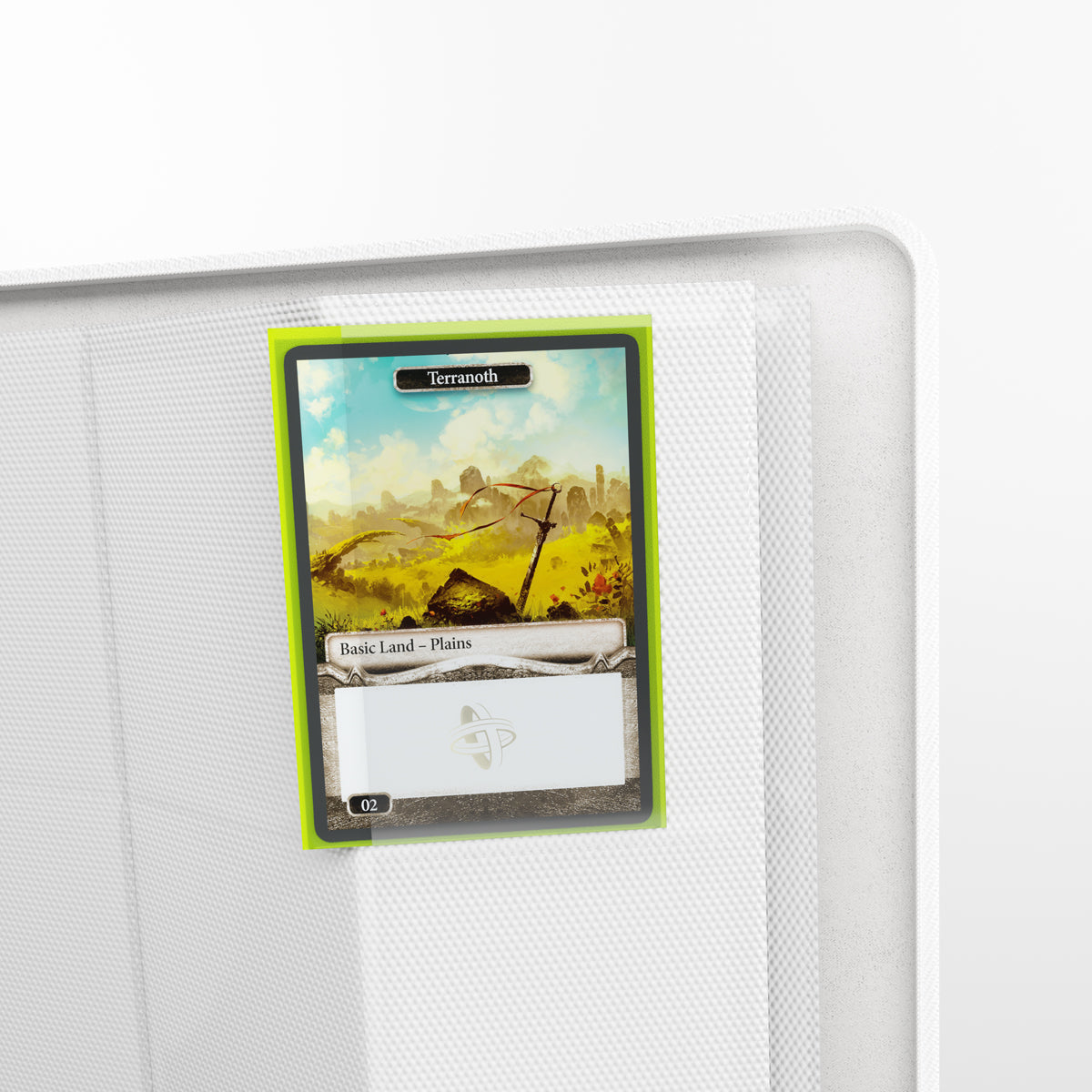 Gamegenic Zip-Up Album - White - 24-Pocket Standard-Size