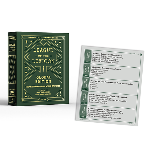 League of the Lexicon - Global Expansion