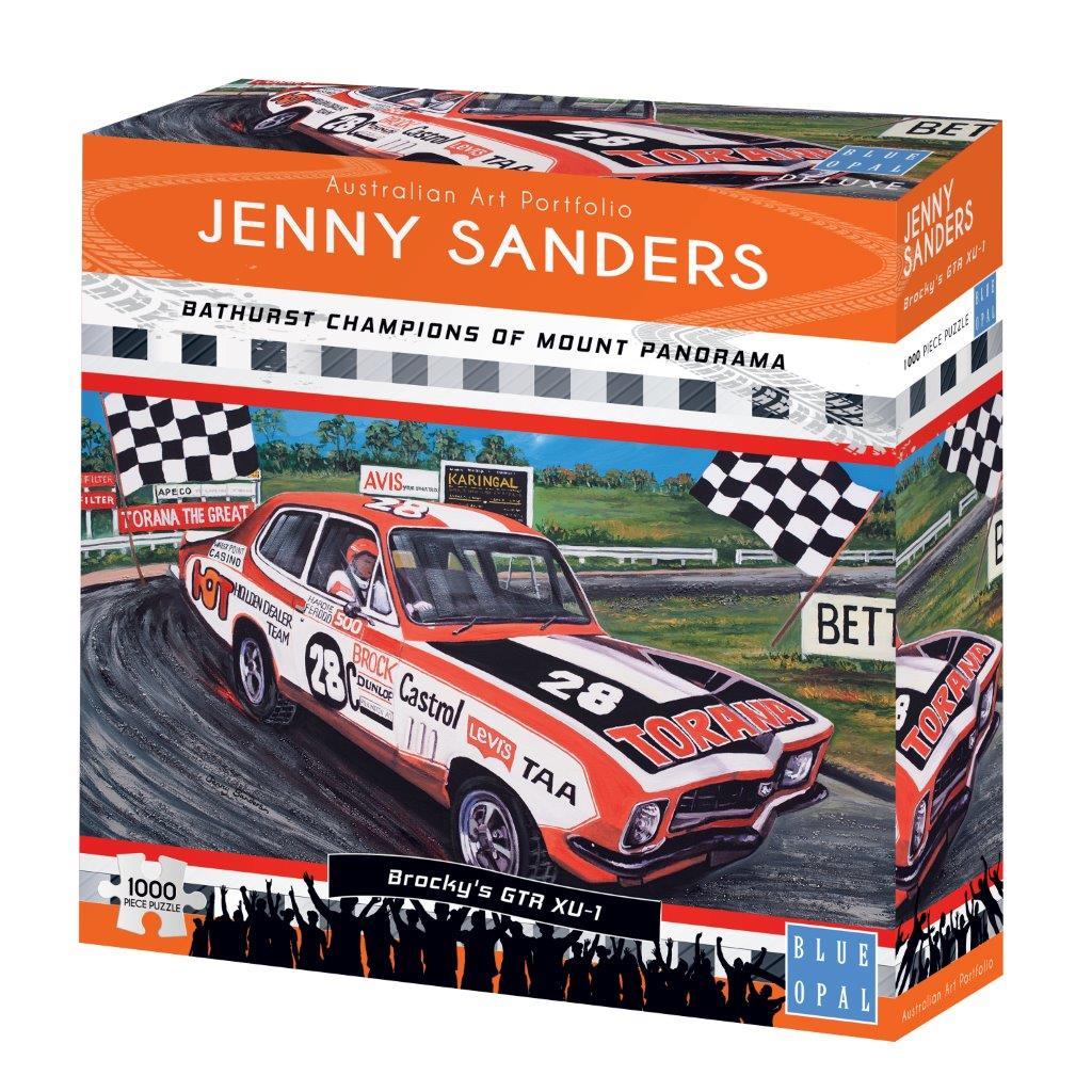 Jenny Sanders: Brockys GTR XU-1 1000pc (Blue Opal Puzzle)