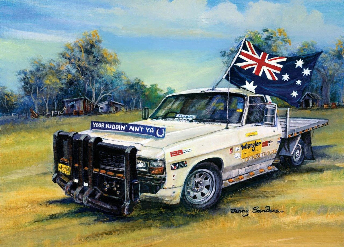 Jenny Sanders: Aussie As 1000pc (Blue Opal Puzzle)
