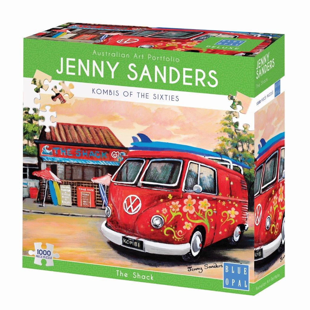 Jenny Sanders: The Shack 1000pc (Blue Opal Puzzle)