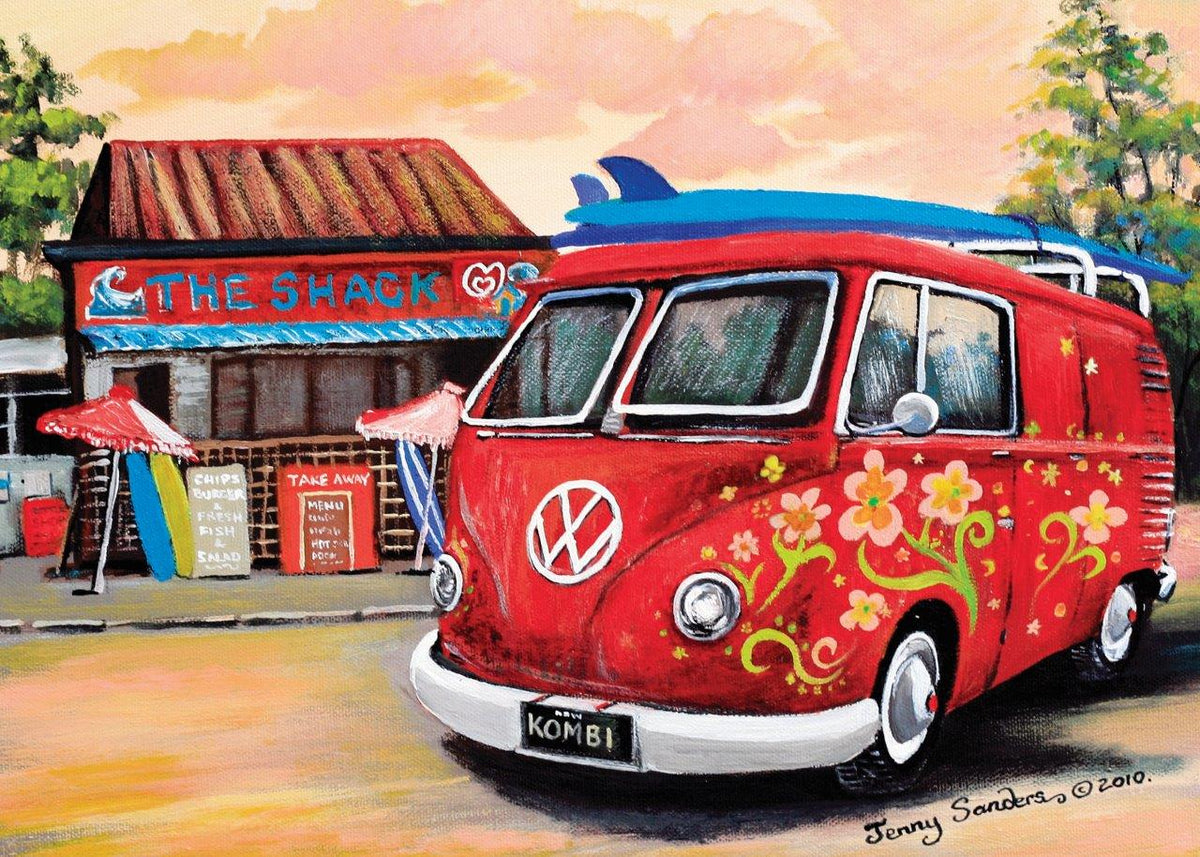 Jenny Sanders: The Shack 1000pc (Blue Opal Puzzle)